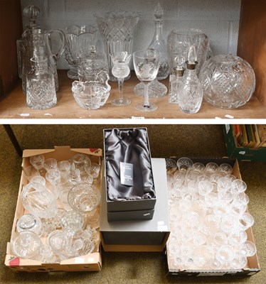 Lot 214 - Waterford, Stuart and Edinburgh Crystal and...
