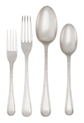 Lot 2031 - A George V Silver Table-Service