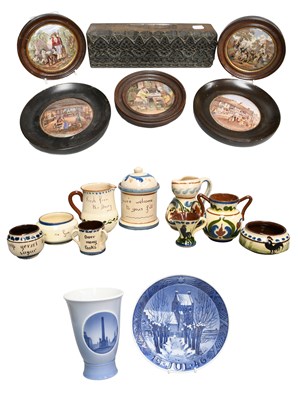 Lot 255 - Assorted Pottery and China, including five...
