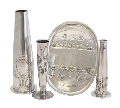 Lot 667 - Archibald Knox (1864-1933): for Liberty & Co.:...