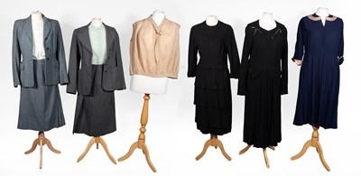 Lot 2096 - Circa 1940s Costume comprising a Jancourt...