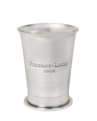 Lot 2091 - A French Silver Beaker