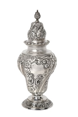 Lot 2144 - An Edward VII Silver Caster