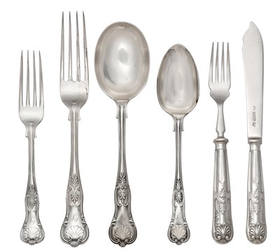 Lot 2027 - A George V Silver Table-Service