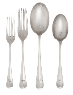 Lot 2028 - A George V Silver Table-Service