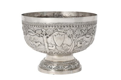 Lot 2077 - An Indian Silver Bowl