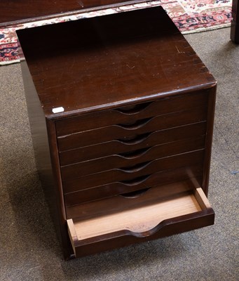 Lot 1428 - A Well-Made Mahogany Ten Drawer Chest, 42cm by...
