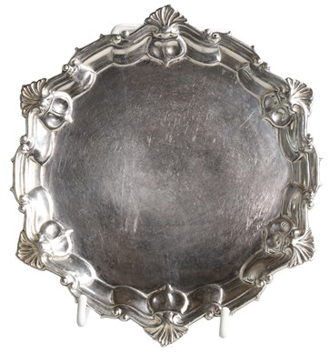Lot 32 - An Edward VII Silver Waiter, by Alstons' and...