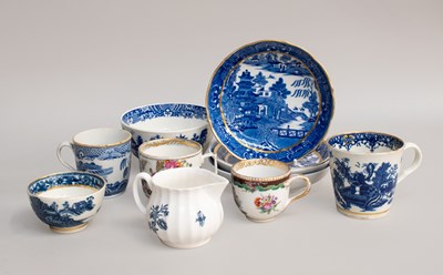 Lot 375 - A Collection of 18th Century English Porcelain...