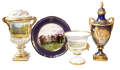 Lot 196 - Spode Porcelain, Balmoral Vase from the Queen...