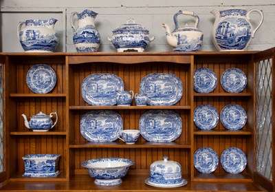 Lot 368 - Spode Pottery "Italian Landscape" Pattern,...