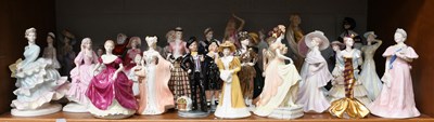 Lot 209 - Royal Doulton, Royal Worcester and Coalport...