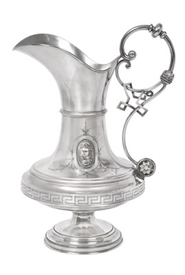 Lot 2109 - A Spanish Silver Ewer