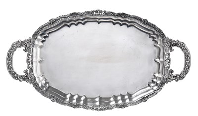 Lot 2107 - A Spanish Silver Tray