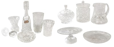 Lot 333 - Various 20th Century Cut Glass, including a...
