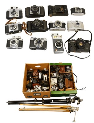 Lot 574 - Various Cameras, including Yashica Rapide,...