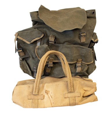 Lot 134 - A Second World War Commando Bergen Rucksack,...