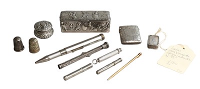 Lot 130 - A Collection of Assorted Silver and Metalware,...