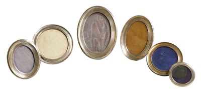 Lot 168 - Six Assorted Silver-Mounted Photograph-Frames,...