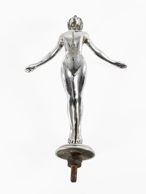 Lot 9 - A 1920s/30s Chrome Car Mascot "Diving Lady",...