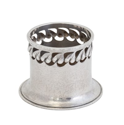 Lot 674 - An Arts & Crafts Salt Cellar, circa 1900, with...