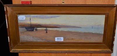 Lot 603 - W Stephenson, watercolour, 'Anglesey'