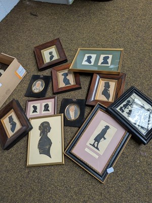 Lot 1259 - Early 19th Century and Later Silhouettes,...