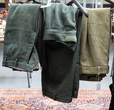 Lot 1196 - Ashling Woollens tweed lambs wool plus fours,...