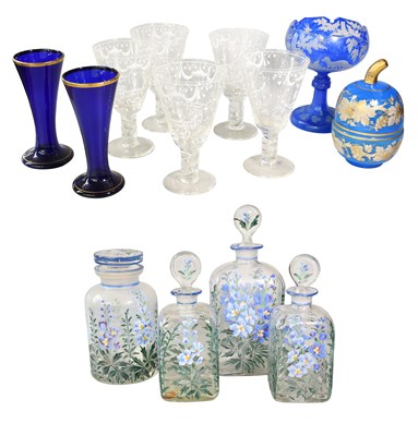 Lot 340 - A Collection of Assorted Glass, including a...