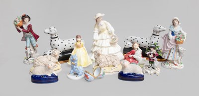 Lot 398 - 20th Century Ceramics, including Sitzendorf...