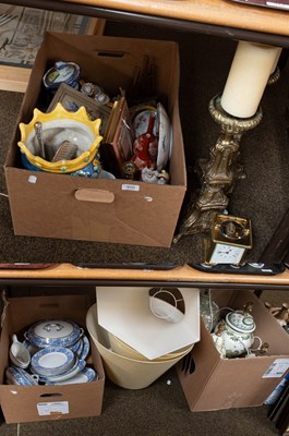 Lot 400 - Various Decorative Items, including a small...