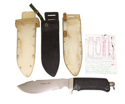 Lot 272 - A Wilkinson Sword Prototype for the Ray Mears "...