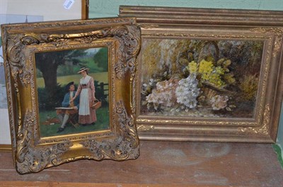 Lot 628 - A pair of modern pictures after Clare and another (3)