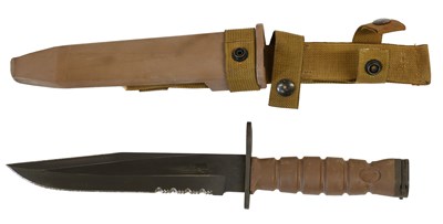 Lot 273 - A US Marine Corps OKC3S Combat Knife/Bayonet,...