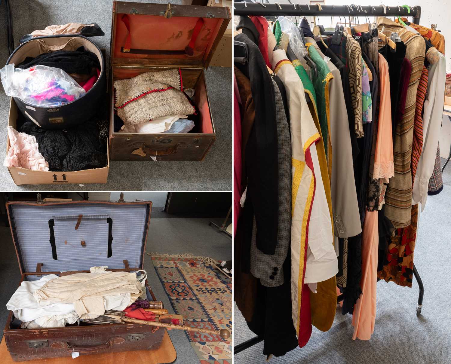 Lot 1011 - Assorted 20th Century Costume and Accessories...