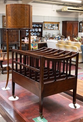 Lot 1423 - A 19th Century Mahogany Six Division...