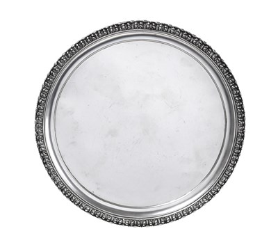 Lot 2006 - A George IV Scottish Silver Salver