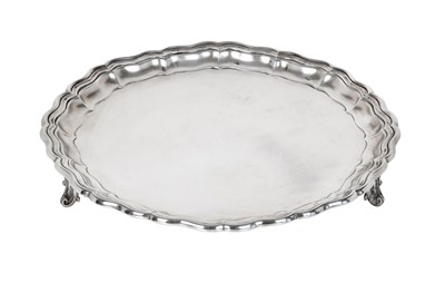 Lot 2159 - A George V Silver Salver