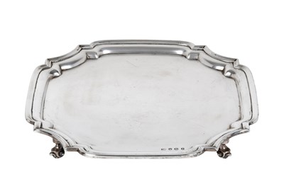 Lot 2160 - A George V Silver Salver