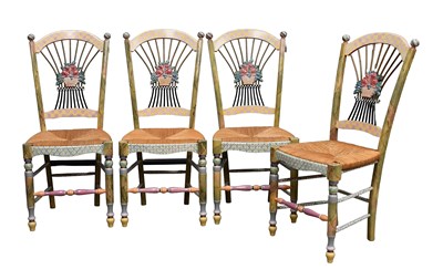 Lot 741 - A Set of Four Mackenzie-Childs Flower Basket...
