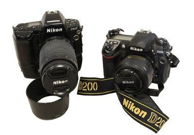 Lot 3174 - Nikon Two Cameras