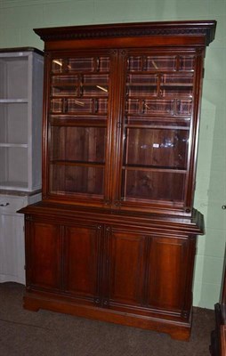 Lot 655 - Victorian walnut bookcase