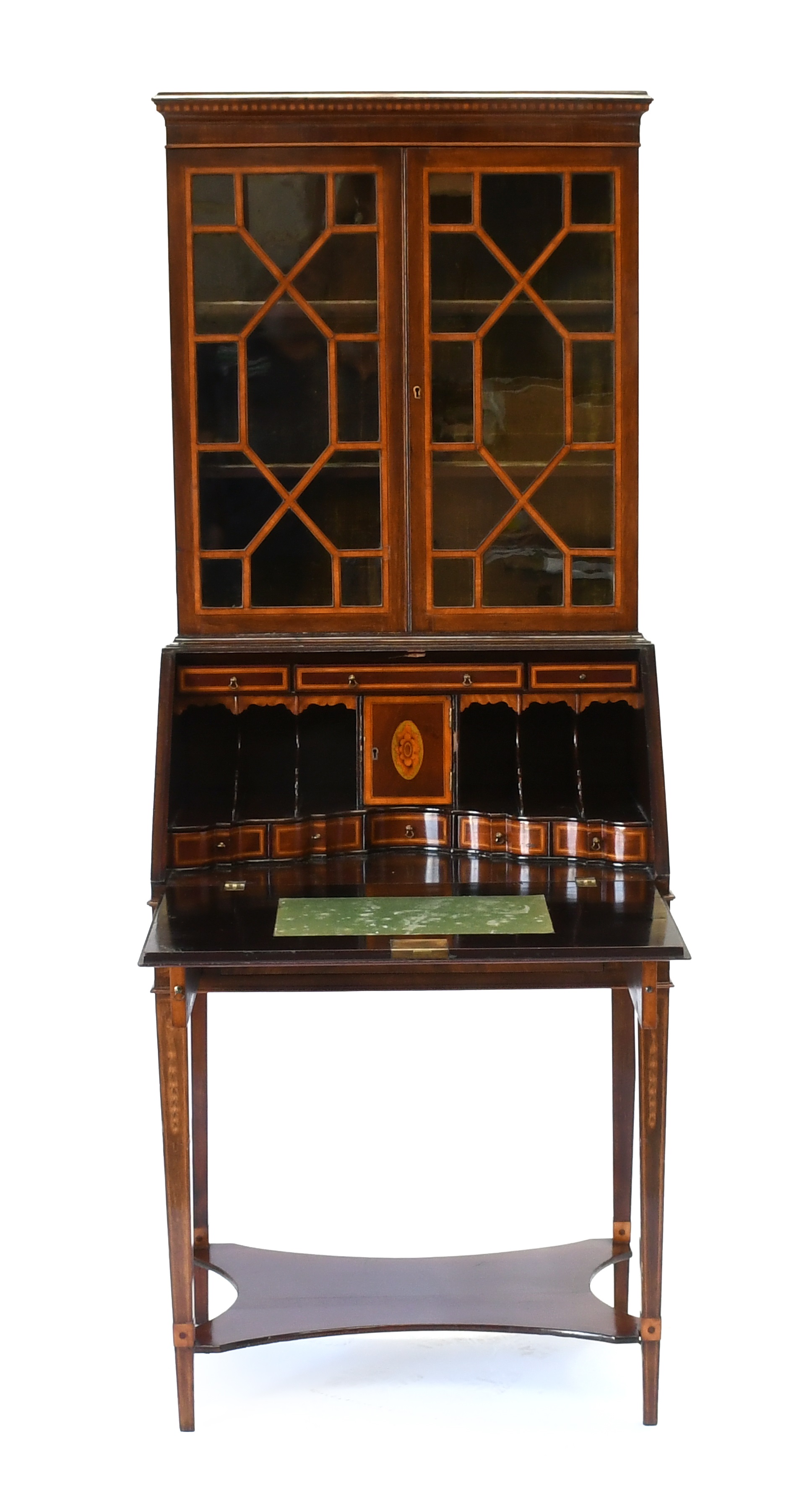 Lot 576 - A Victorian Sheraton Revival Mahogany,