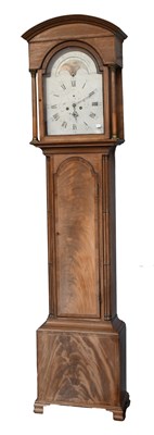Lot 1362 - A Mahogany Eight Day Longcase Clock, signed...