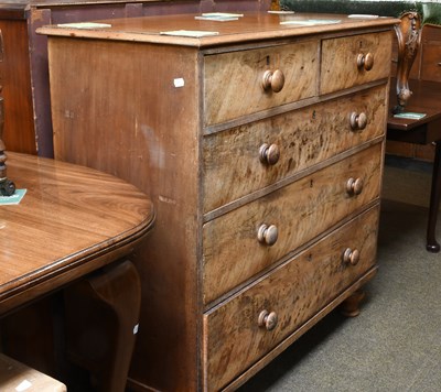 Lot 1372 - A George III Mahogany Chest of Drawers, four...