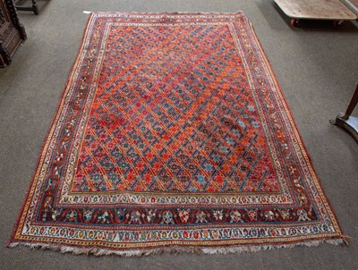 Lot 1293 - Kashgai Rug, the field with an allover design...