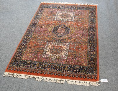 Lot 1302 - Machine Made Rug of Caucasian Design, 173cm by...