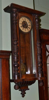 Lot 660 - A Vienna style wall clock