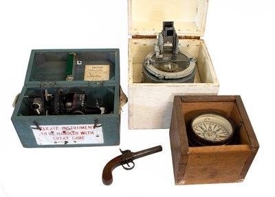 Lot 205 - A 19th Century Percussion Pocket Pistol, the 7....