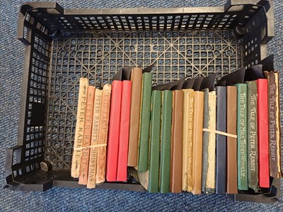Lot 1327 - A Collection of 16 Beatrix Potter Books, early...
